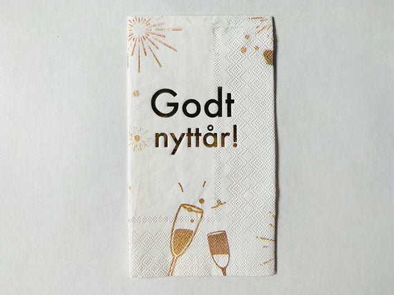 Trend Design - Servietter Godt Nyttår