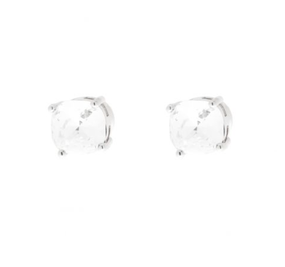 NORA Norway - Florentina stud ear silver clear