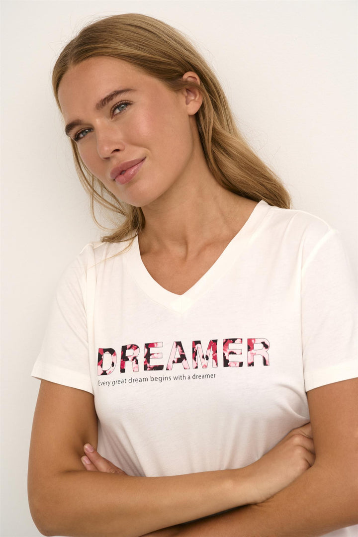 Kaffe Clothing - KAtina T-Skjorte "Dreamer"