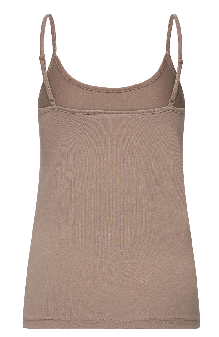 Freequent - FQSHAKEY- Singlet - Dersert Taupe