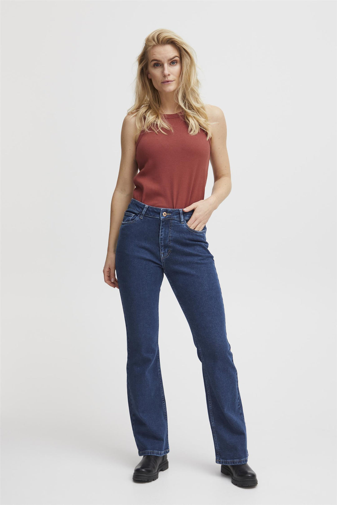 Pulz - PZTALIA UHW Jeans bootcut leg