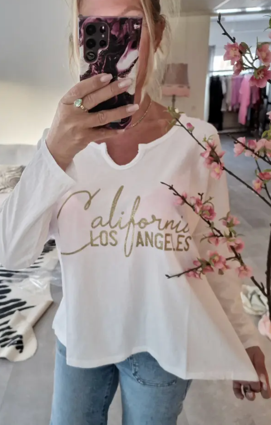 Love Forever - California Top White